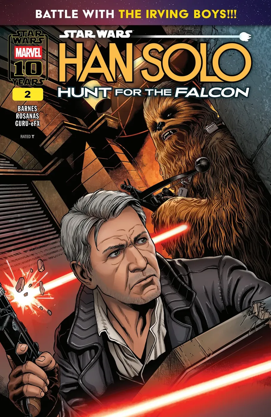 Cover of Star Wars: Han Solo - Hunt for the Falcon #2