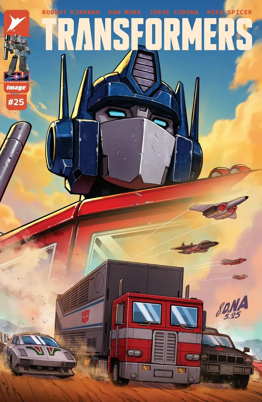 Cover of Transformers #25