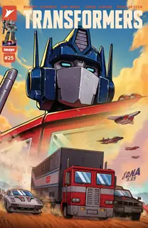 Cover of Transformers #25