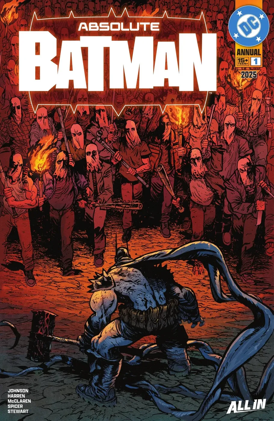 Cover of Absolute Batman 2025 Annual #1