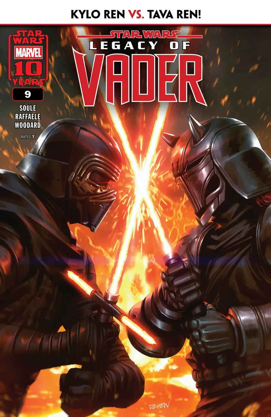 Cover of Star Wars: Legacy of Vader #9