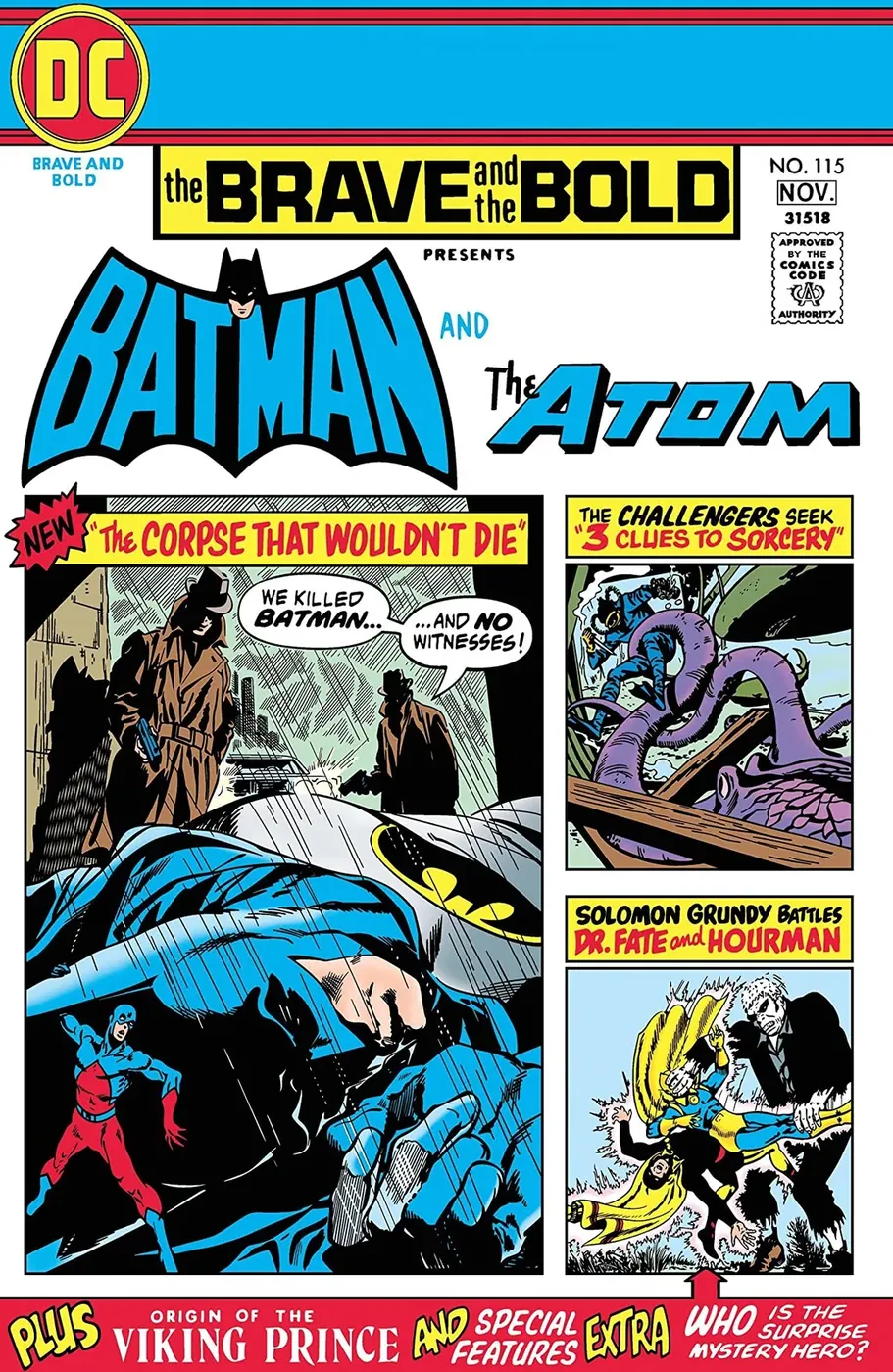 Cover of The Brave and the Bold #115