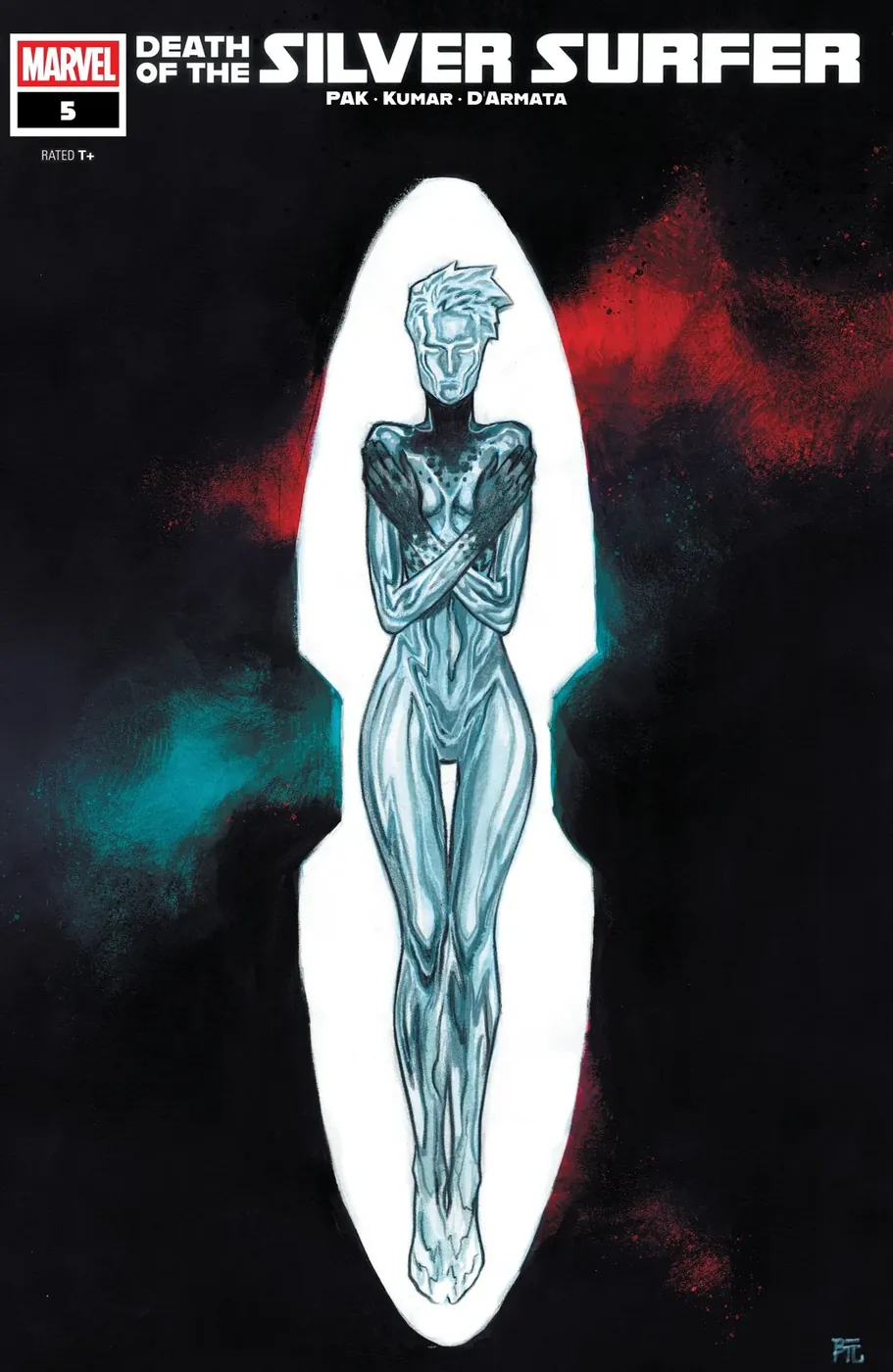 Cover of Death of the Silver Surfer #5