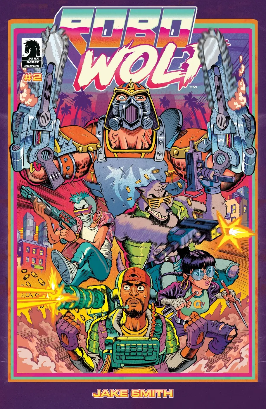 Cover of RoboWolf #2