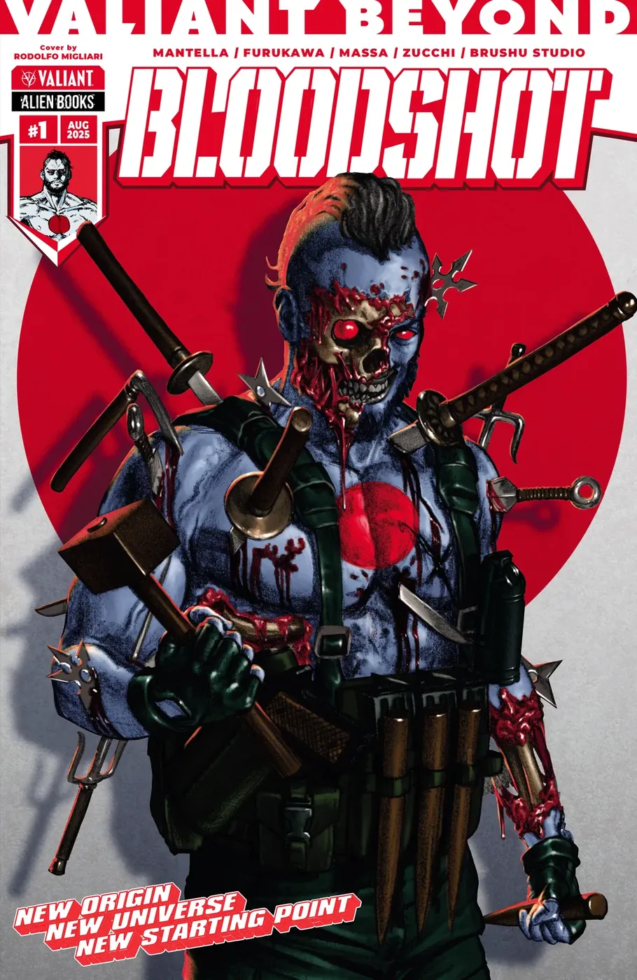 Cover of Valiant Beyond: Bloodshot #1