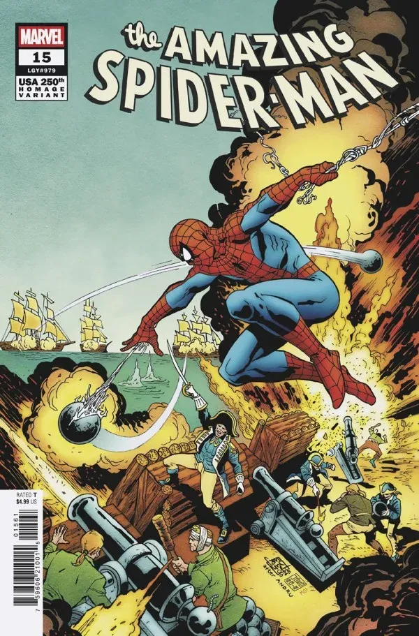 Cover of The Amazing Spider-Man #15 (979)