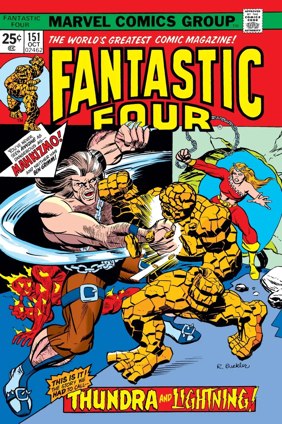 Cover of Fantastic Four #151