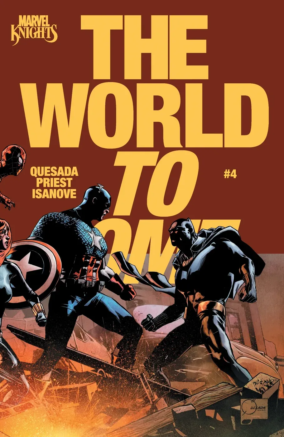 Cover of Marvel Knights: The World to Come #4