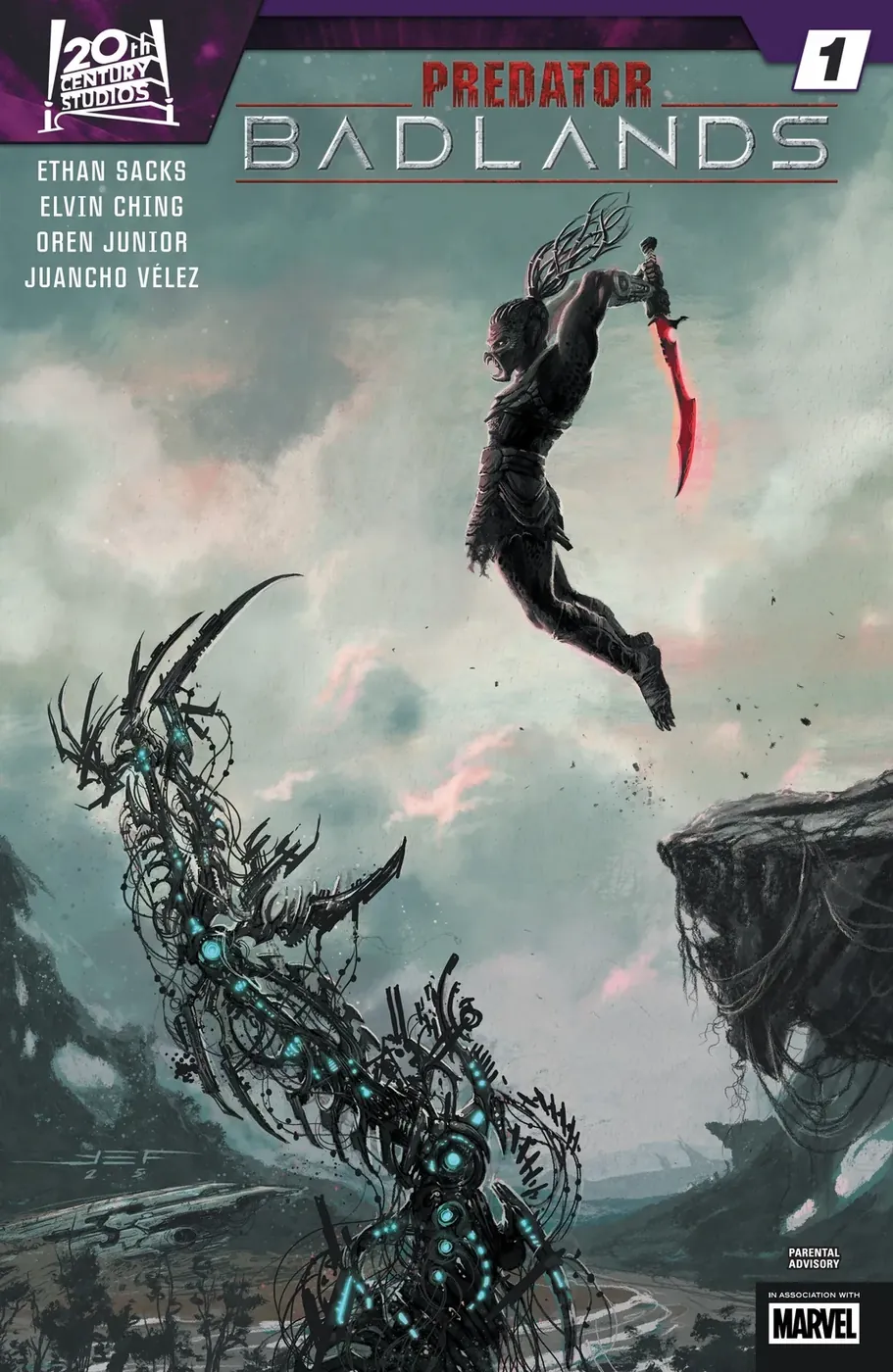 Cover of Predator: Badlands #1