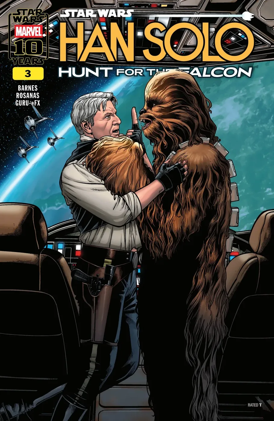Cover of Star Wars: Han Solo - Hunt for the Falcon #3