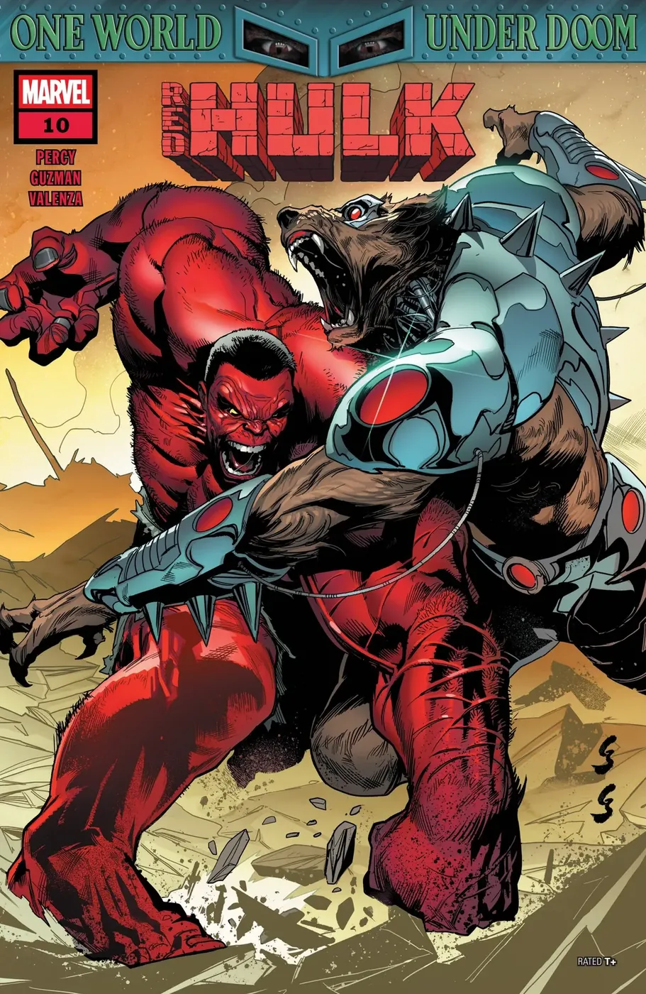 Cover of Red Hulk #10