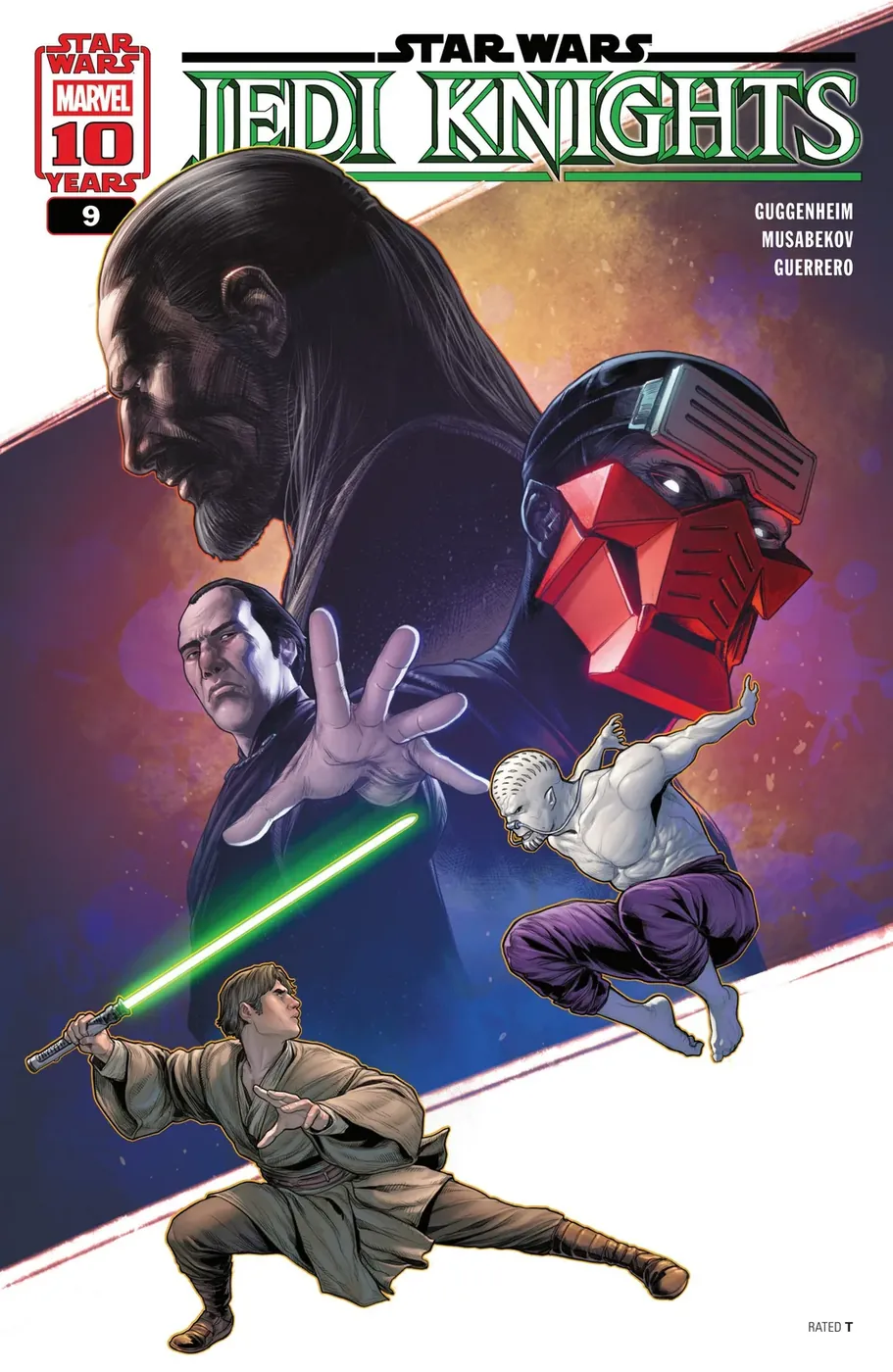 Cover of Star Wars: Jedi Knights #9