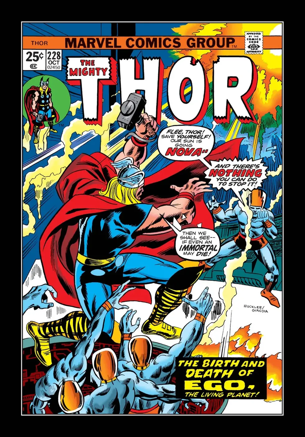 Cover of Thor #228