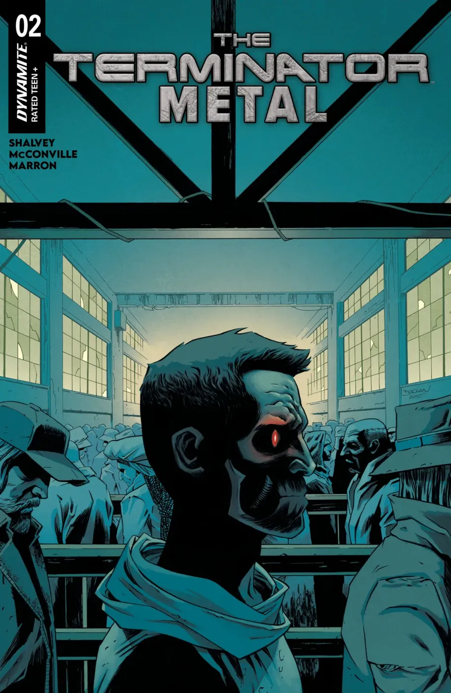 Cover of The Terminator: Metal #2