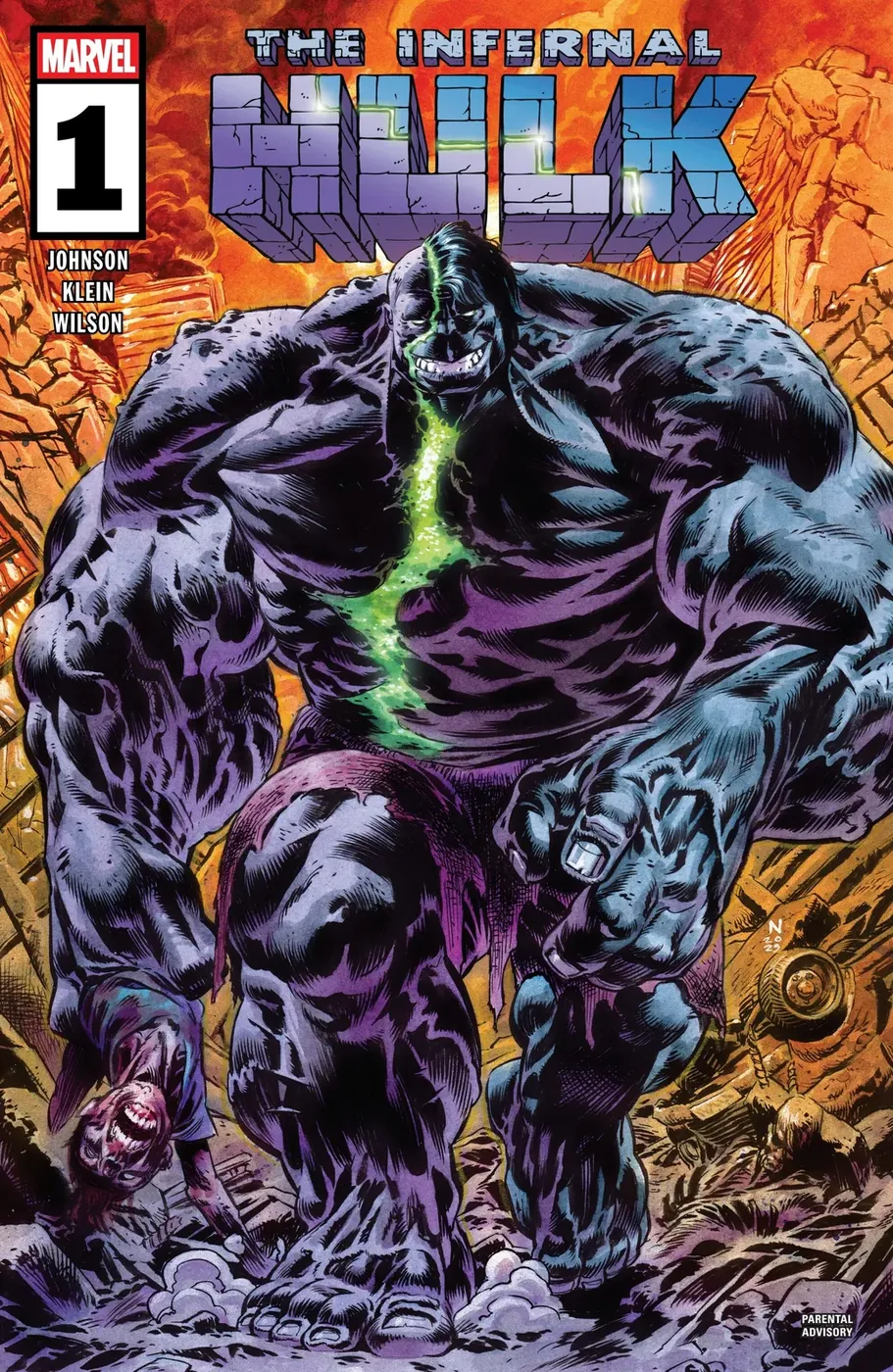 Cover of Infernal Hulk #1
