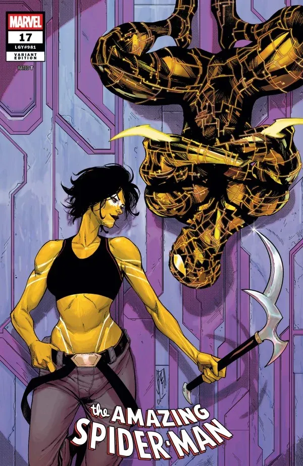 Cover of The Amazing Spider-Man #17 (981)