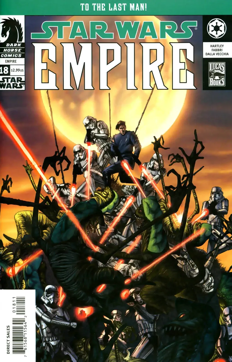 Cover of Star Wars: Empire #18