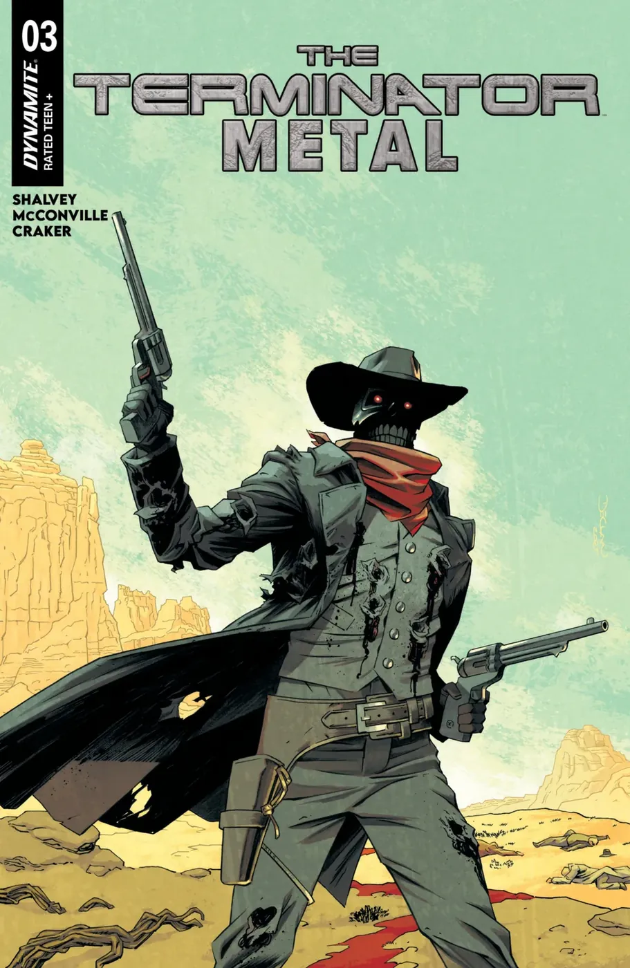 Cover of The Terminator: Metal #3