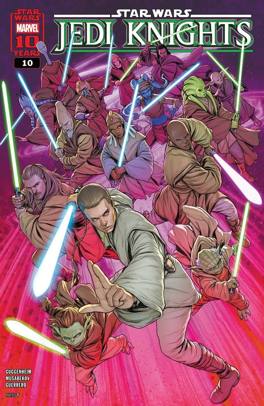 Cover of Star Wars: Jedi Knights #10