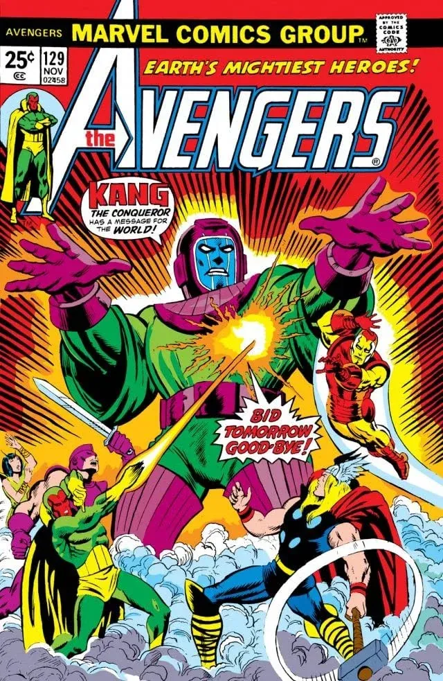 Cover of The Avengers #129