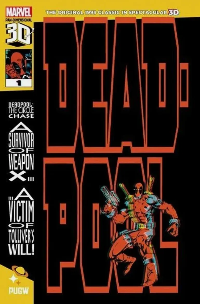 Cover of Deadpool #1 Pan-Dimensional 3D Edition #[nn]
