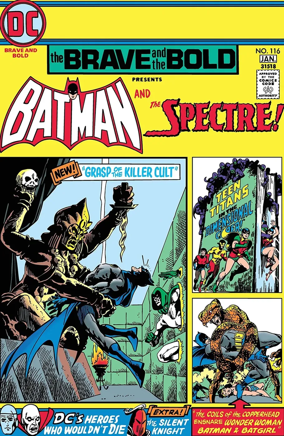 Cover of The Brave and the Bold #116