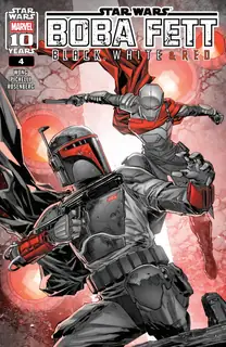 Cover of Star Wars: Boba Fett - Black, White & Red #4