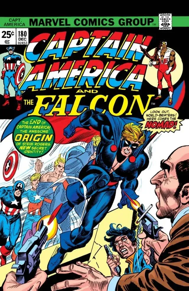 Cover of Captain America #180