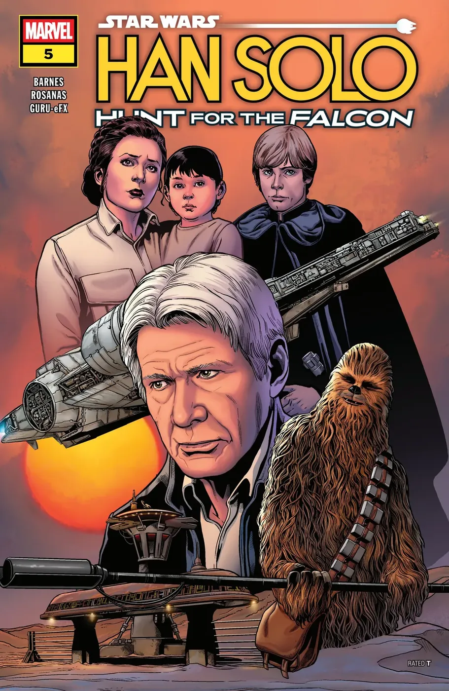 Cover of Star Wars: Han Solo - Hunt for the Falcon #5