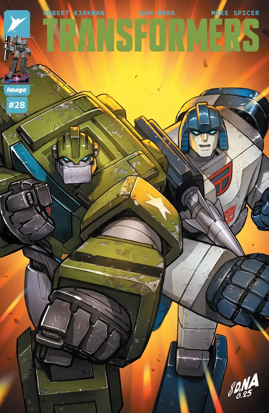 Cover of Transformers #28