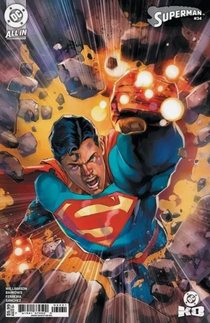 Cover of Superman #34
