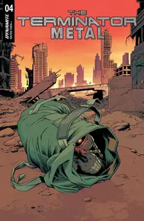 Cover of The Terminator: Metal #4