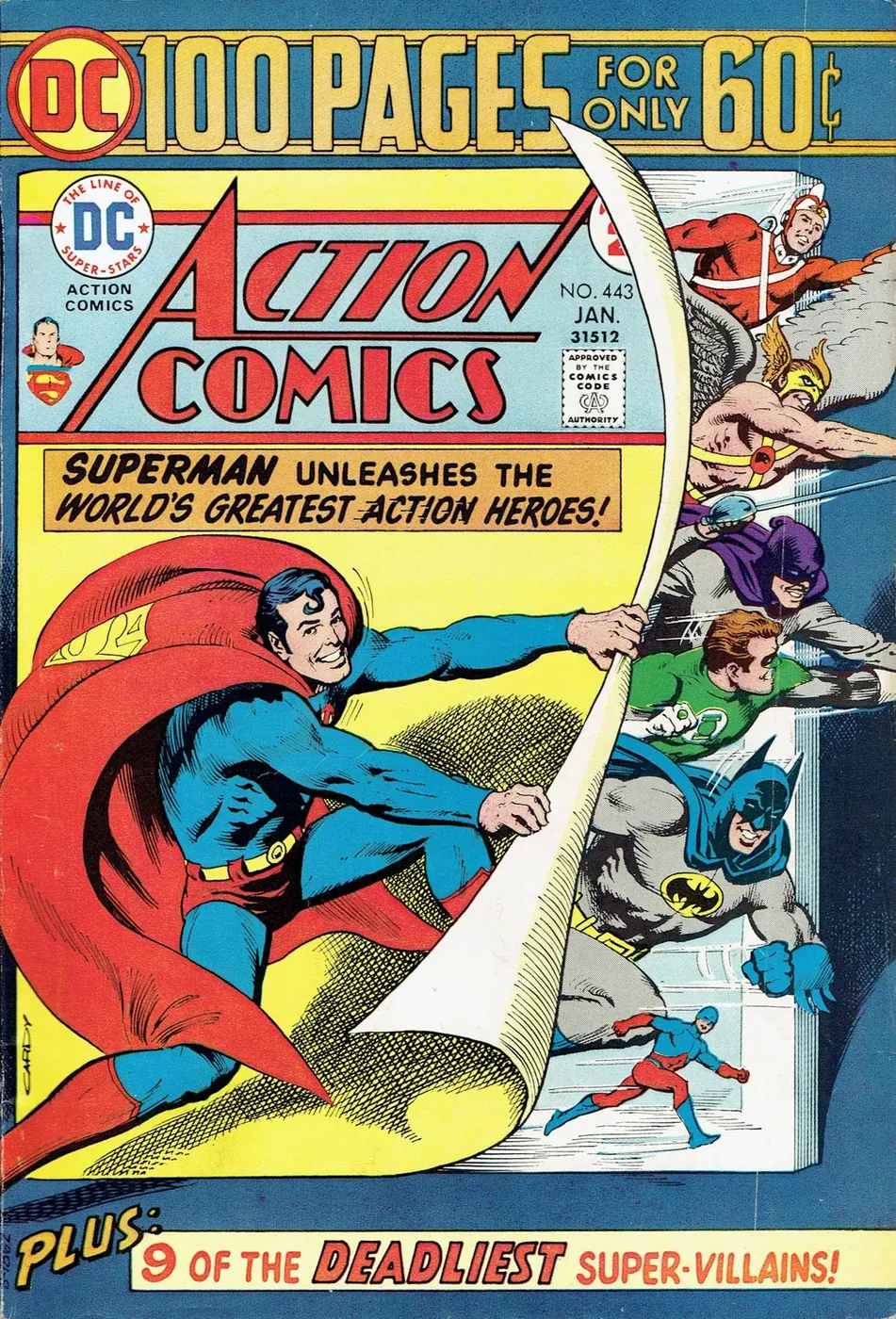 Cover of Action Comics #443