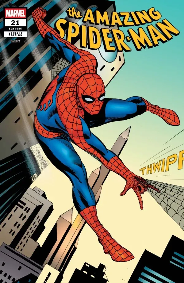 Cover of The Amazing Spider-Man #21 (985)