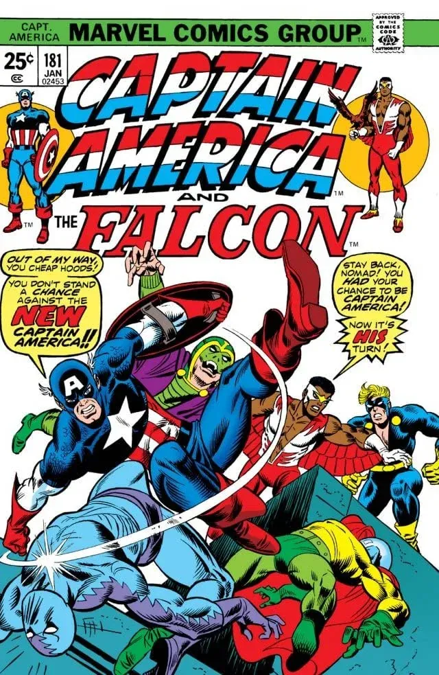 Cover of Captain America #181