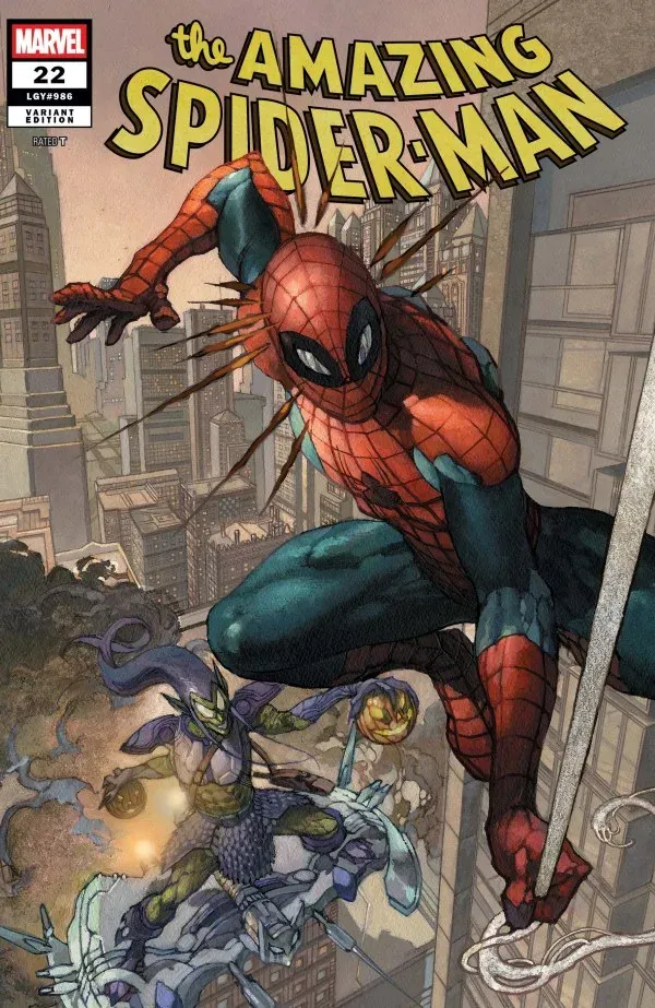 Cover of The Amazing Spider-Man #22 (986)