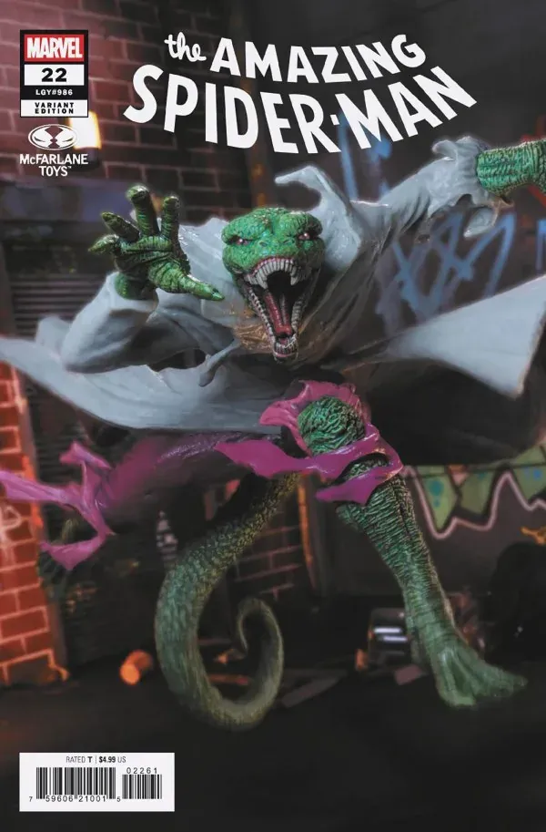 Cover of The Amazing Spider-Man #22 (986)