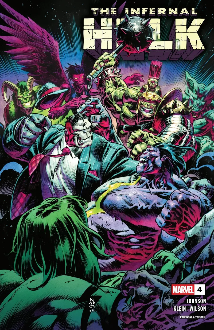 Cover of Infernal Hulk #4