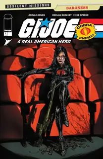 Cover of G.I. Joe: A Real American Hero Sssilent Missions: Baroness #1