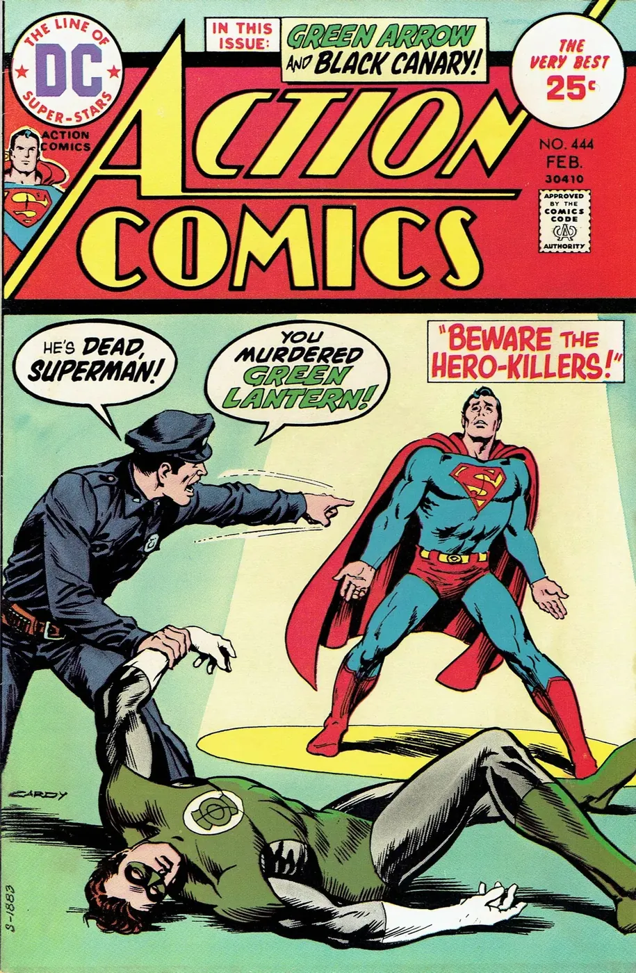 Cover of Action Comics #444