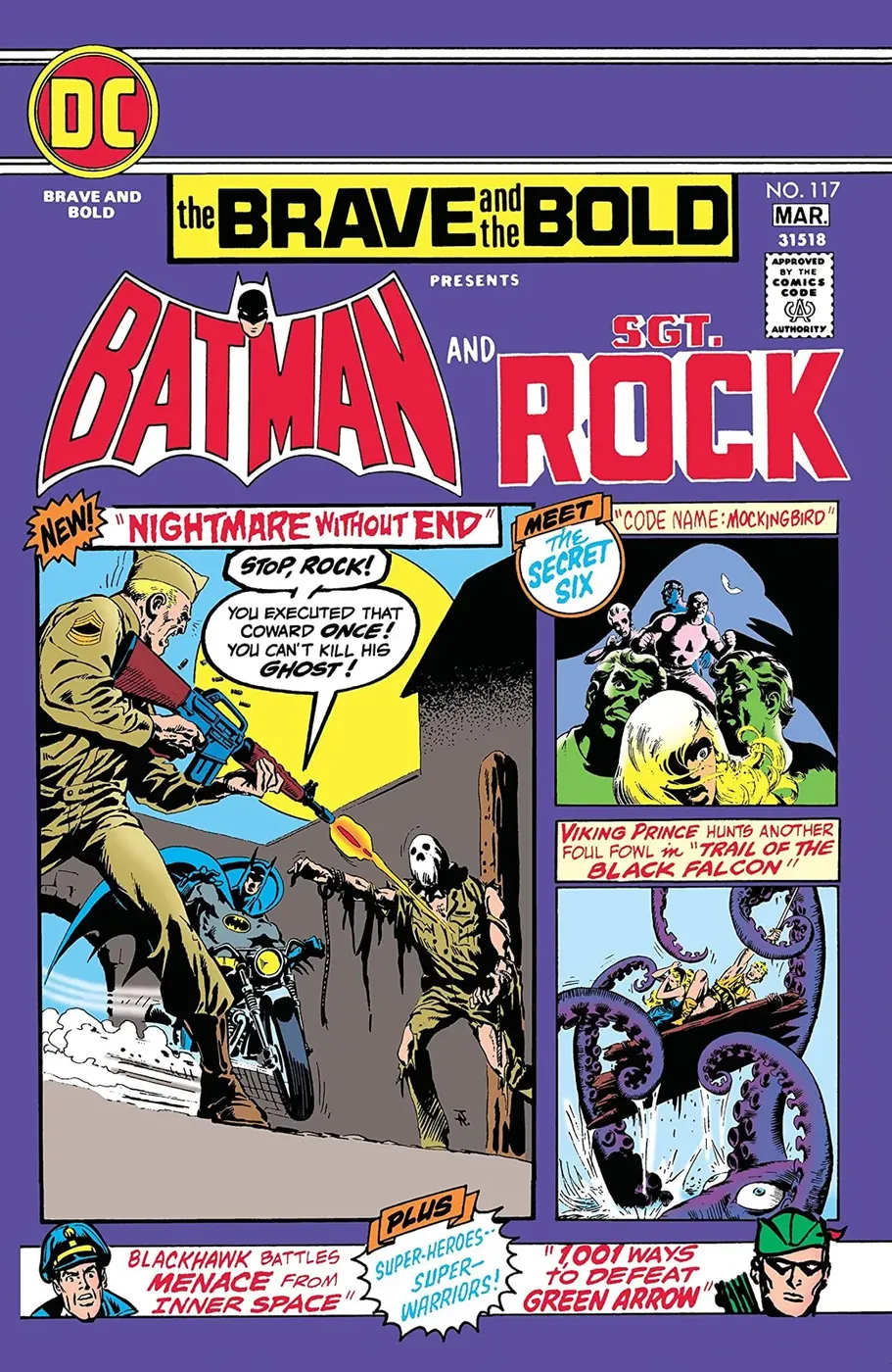 Cover of The Brave and the Bold #117