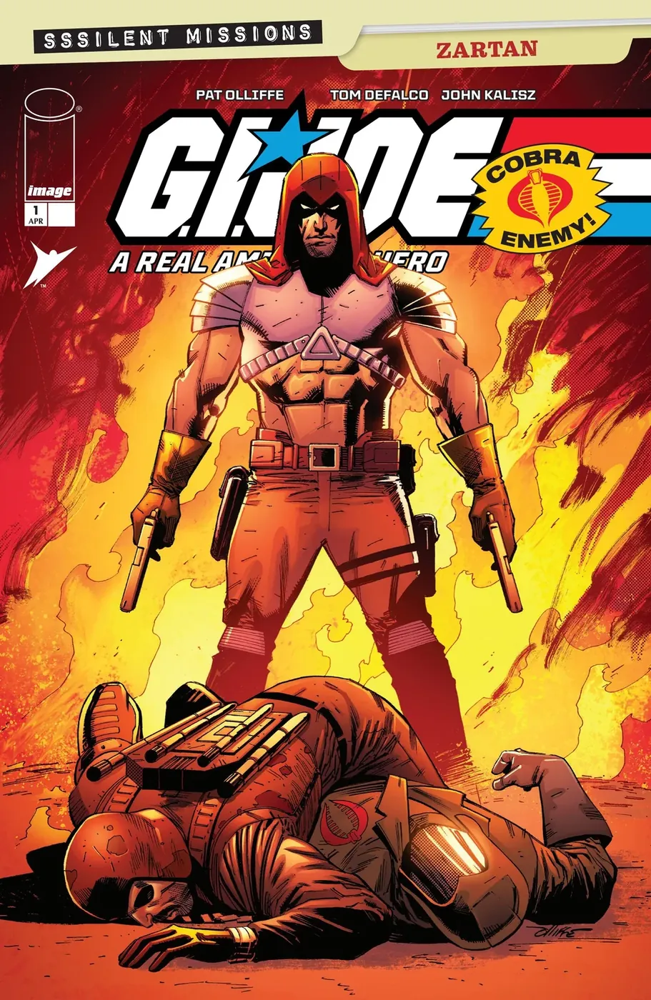 Cover of G.I. Joe: A Real American Hero Sssilent Missions: Zartan #1