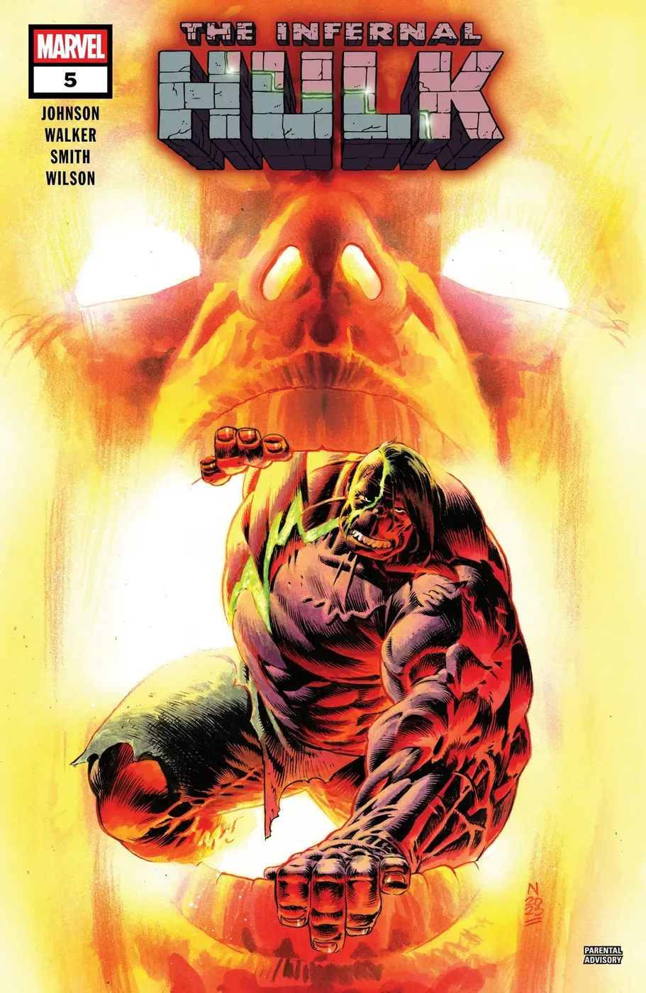 Cover of Infernal Hulk #5