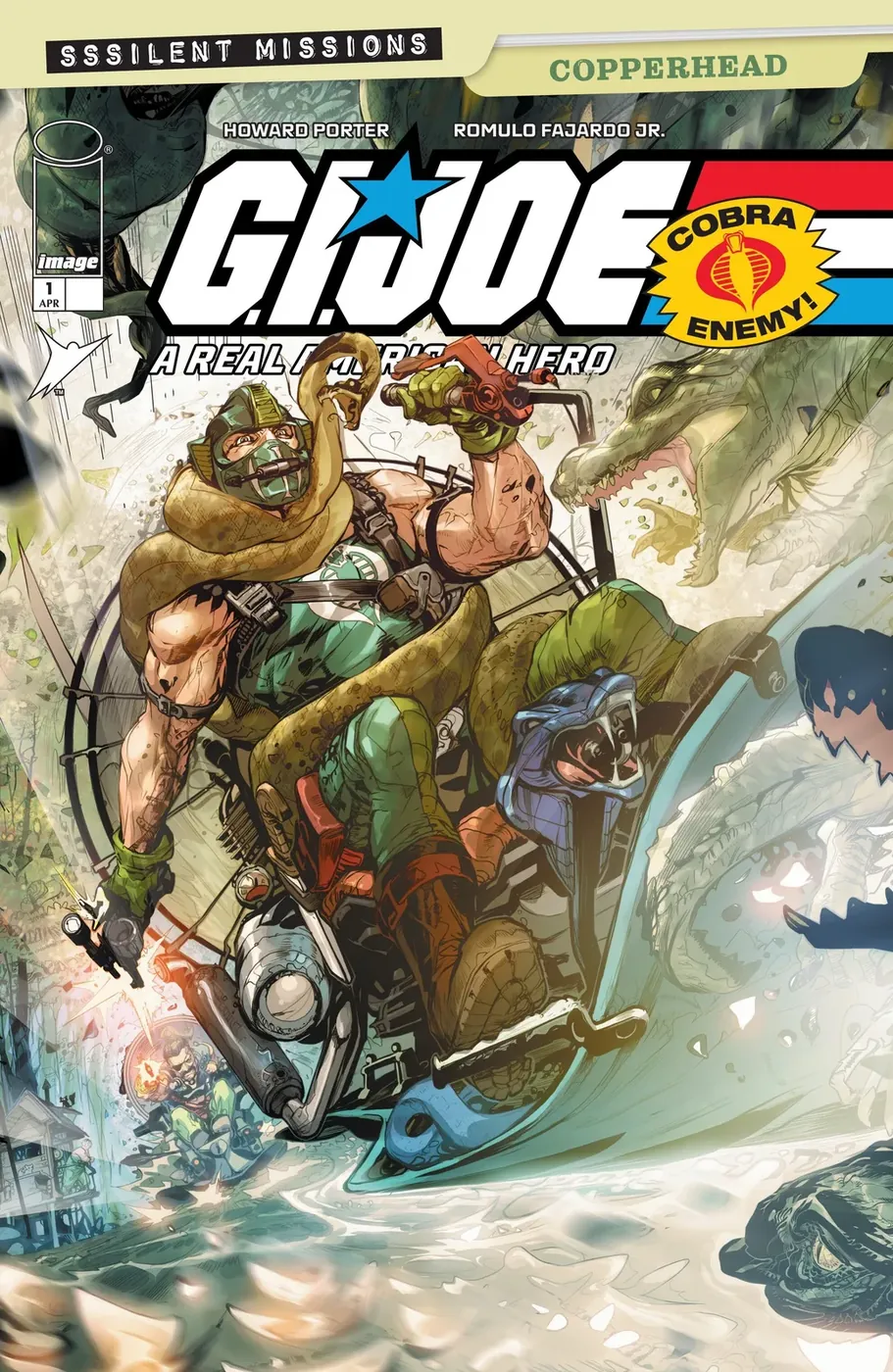 Cover of G.I. Joe: A Real American Hero Sssilent Missions: Copperhead #1