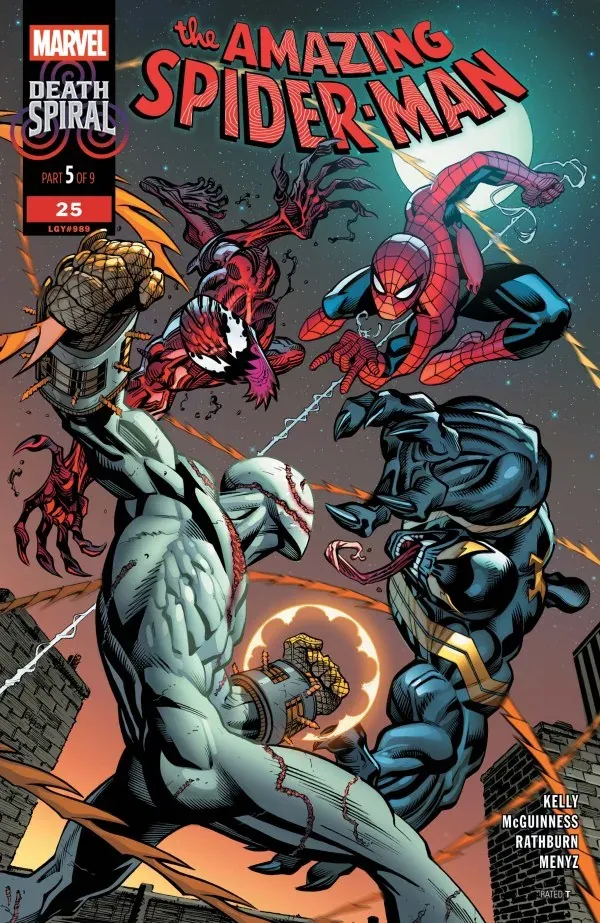 Cover of The Amazing Spider-Man #25 (989)