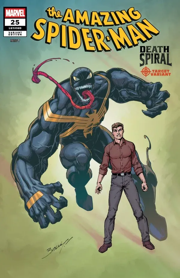 Cover of The Amazing Spider-Man #25 (989)