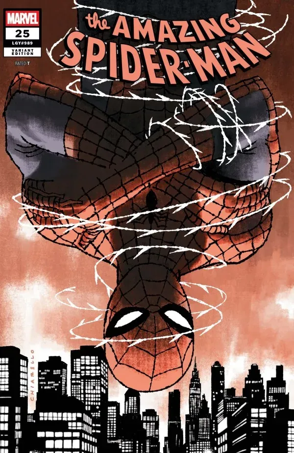Cover of The Amazing Spider-Man #25 (989)