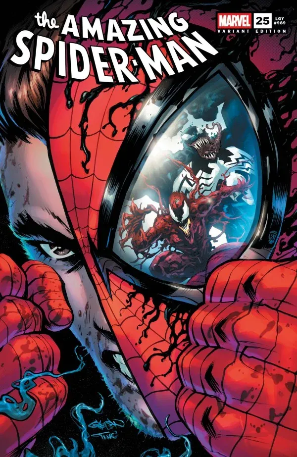 Cover of The Amazing Spider-Man #25 (989)