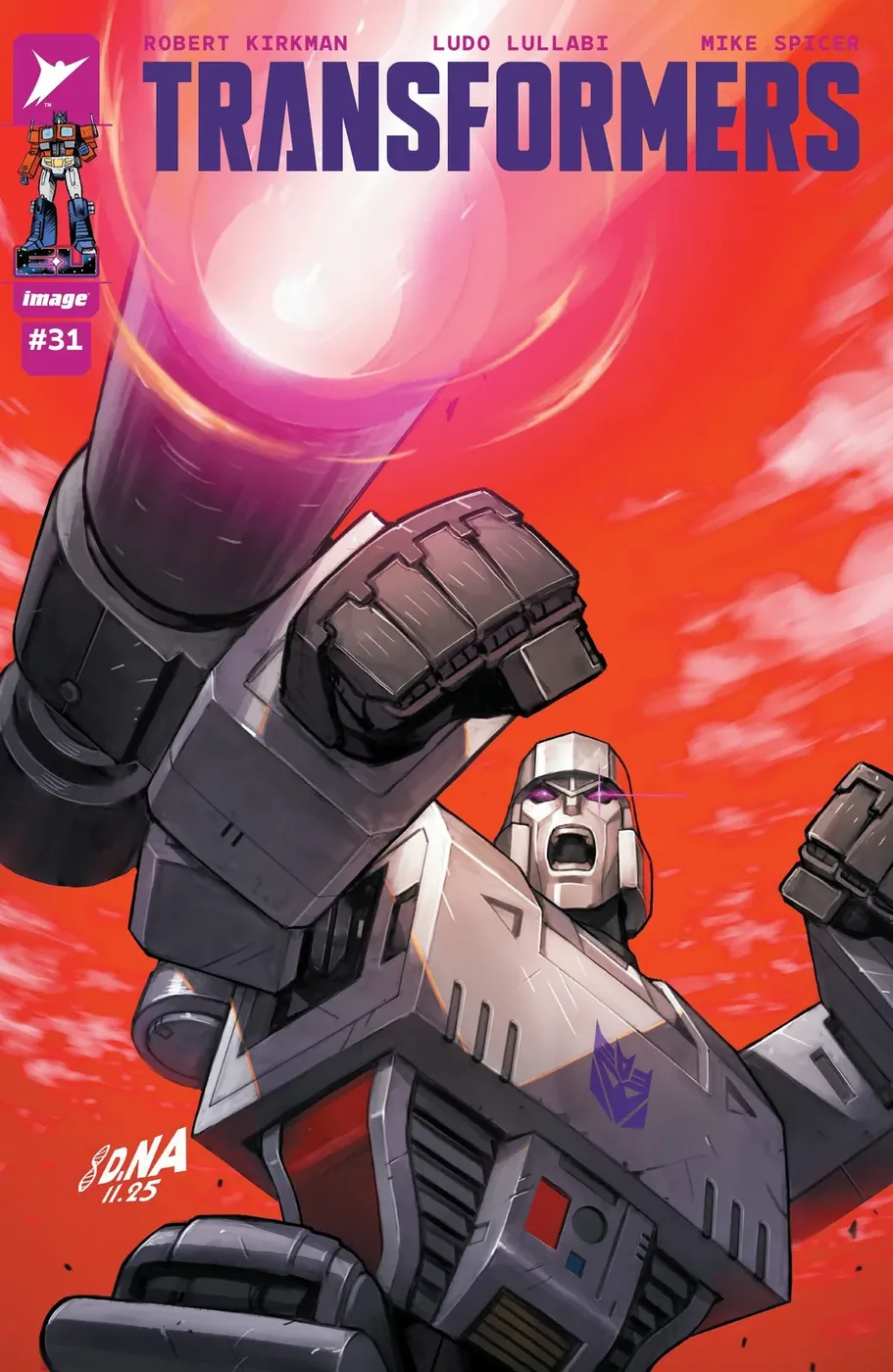 Cover of Transformers #31