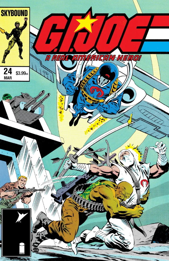 Cover of G.I. Joe A Real American Hero #24 Hama Files Edition #[nn]